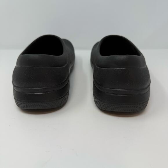 Crocs On the Clock Work Slip On Men's 8 Women's 10 Black Work Shoes Healthcare - Picture 5 of 10